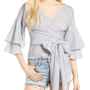 Beckett Tiered Bell Sleeve Top